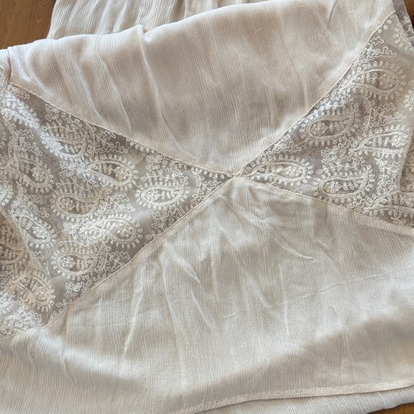 NWT! Elegant POL Cream Lace High Low Sundress Size Small - Picture 3 of 13